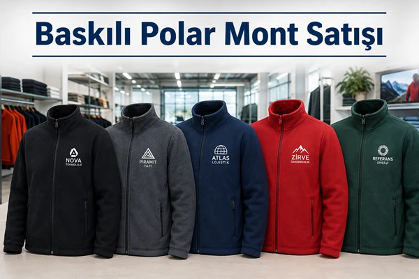 Ankara  Baskılı Polar Mont Satışı